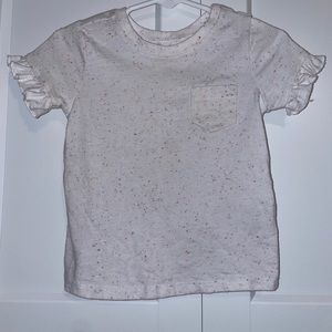 Garanimals speckled ruffle shirt 18m